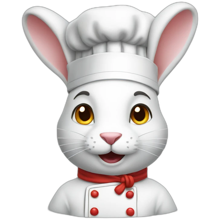 rabbit chef emoji