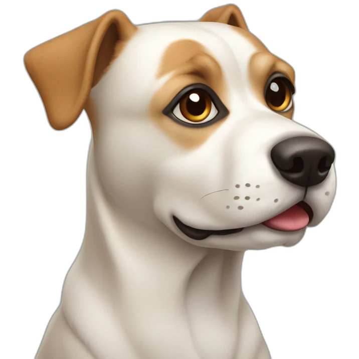 Spanish bretón dog emoji