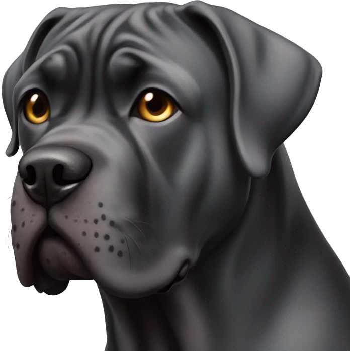 A cane corso emoji