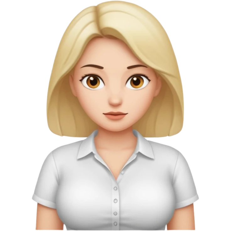 Naked women with boobs emoji