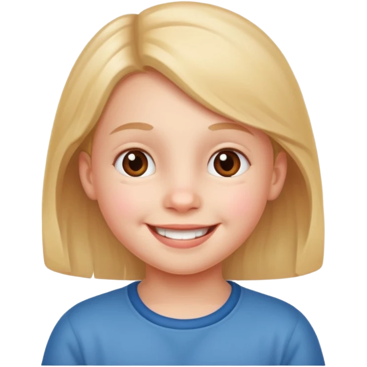 Child 8 year old emoji