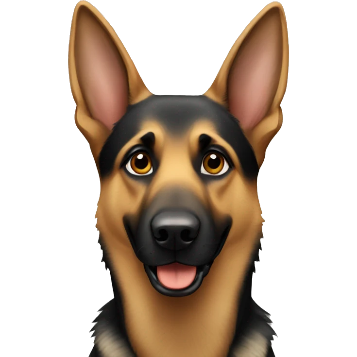 German shepherd  emoji