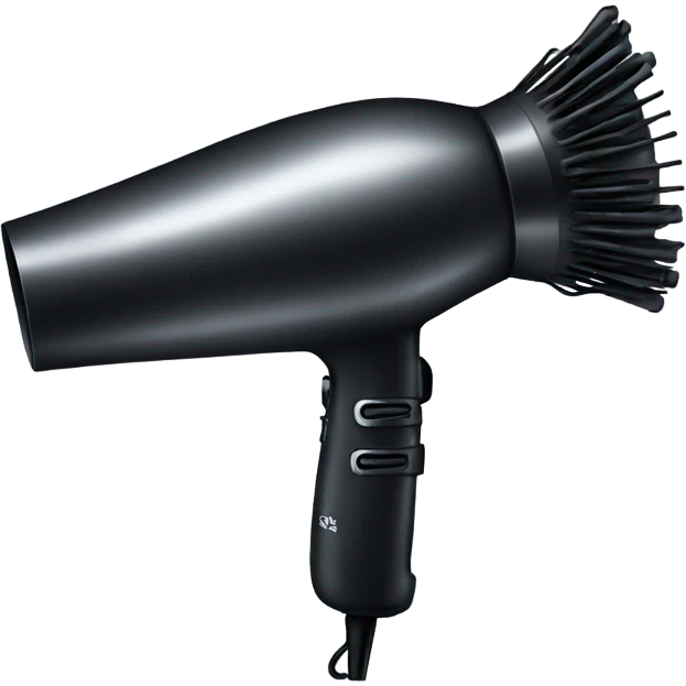 hair dryer emoji