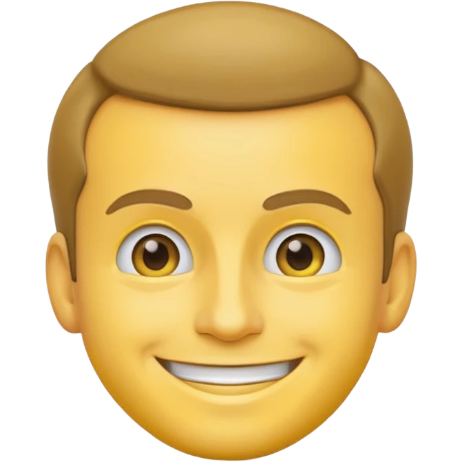Un emoji macron emoji