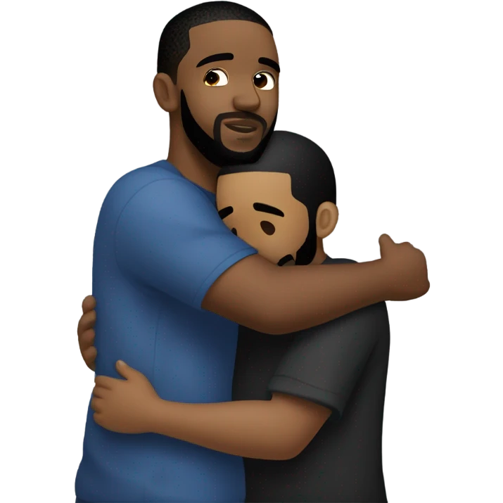 Kendrick Lamar hug drake emoji