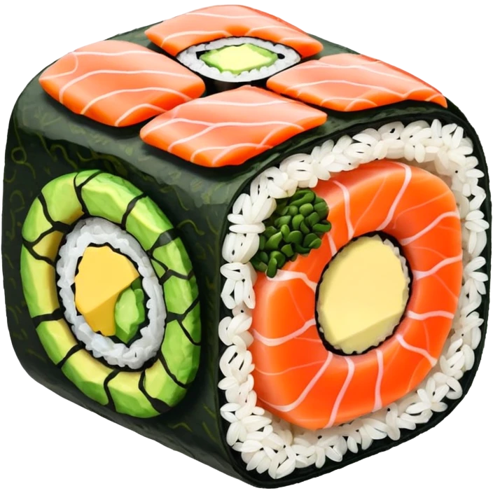 Sushi roll emoji