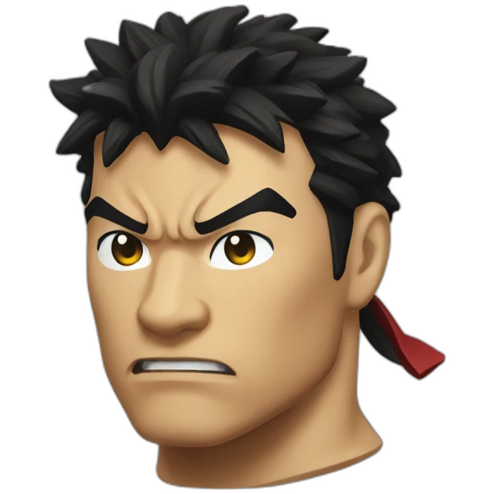 Ryu street fighter emoji