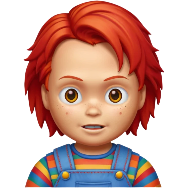 Un emojin de chuky emoji