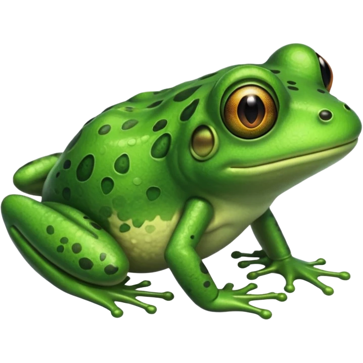 frog less shiny emoji
