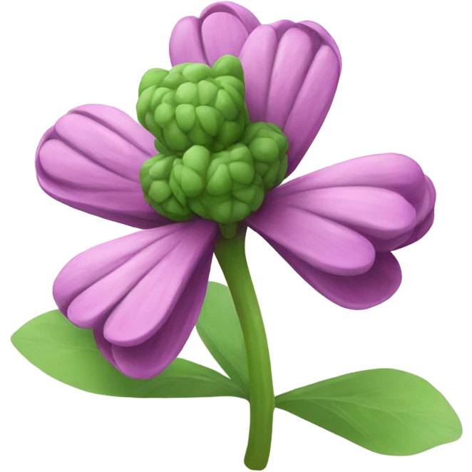 red clover emoji