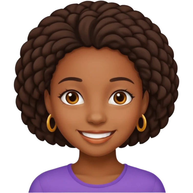 black girl  emoji