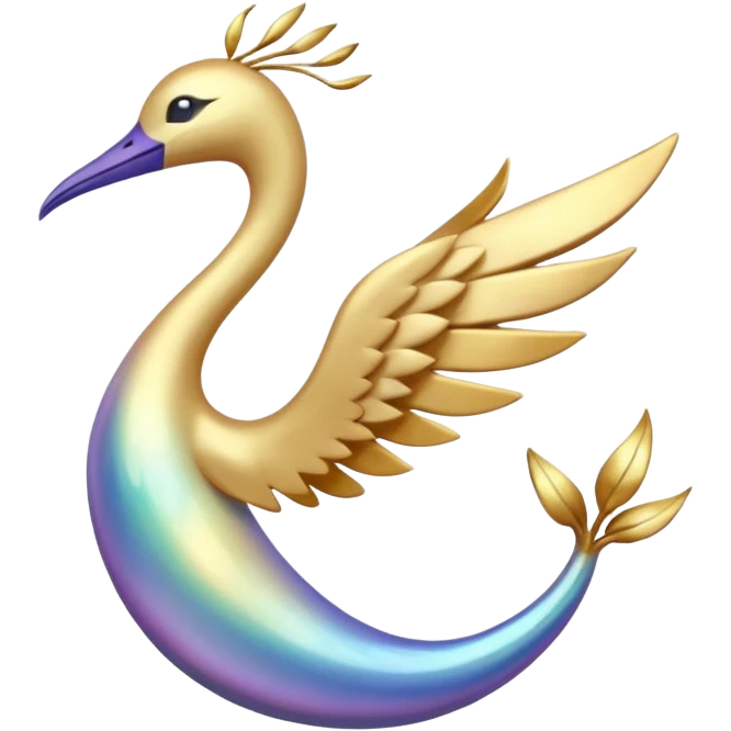 Cresselia (full body) emoji