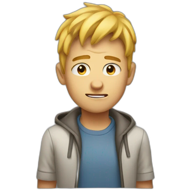 loser touch emoji
