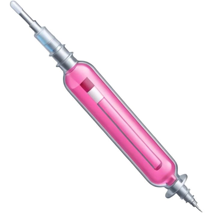 Seringa rosa emoji