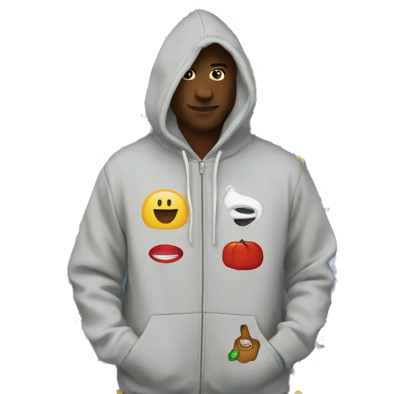 Supreme hoodie emoji