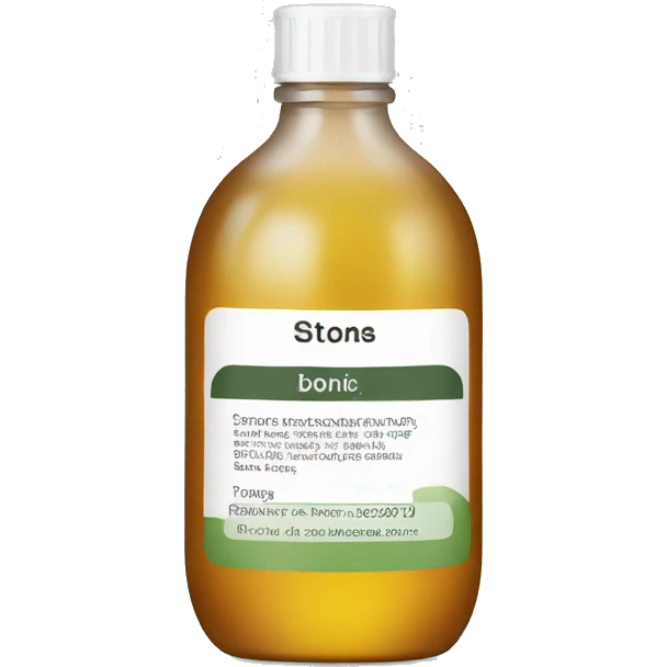 facial tonic with label emoji