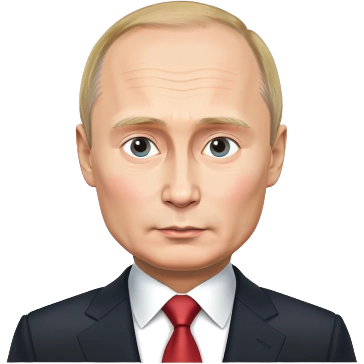 Putin Vladimir the suit  emoji