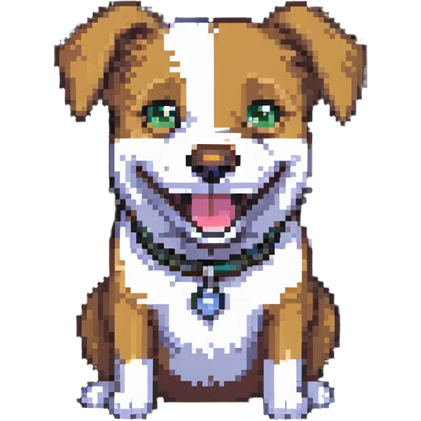 happy dog emoji