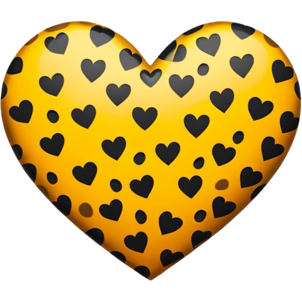 cuore leopardato  emoji
