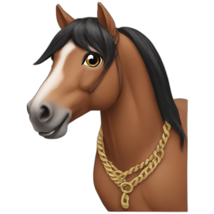 cardi b horse emoji