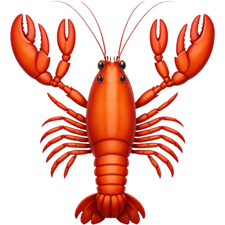 White white lobster  emoji