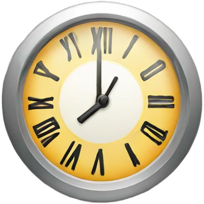 Clock countdown  emoji