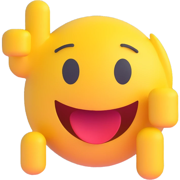 habit symbol, 3d emoji style emoji