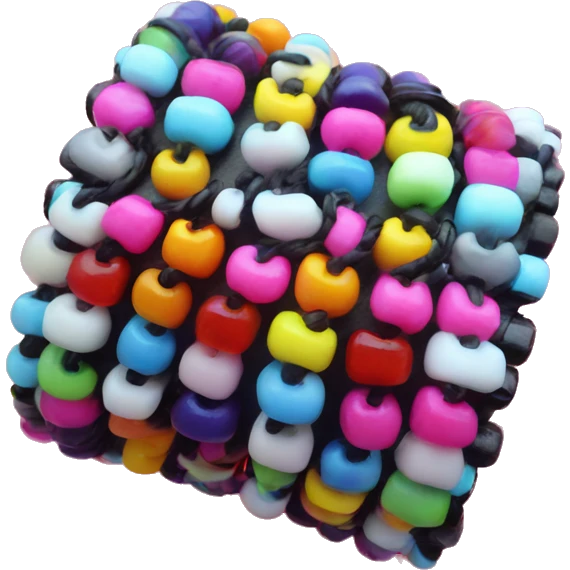 Kandi cuff emoji