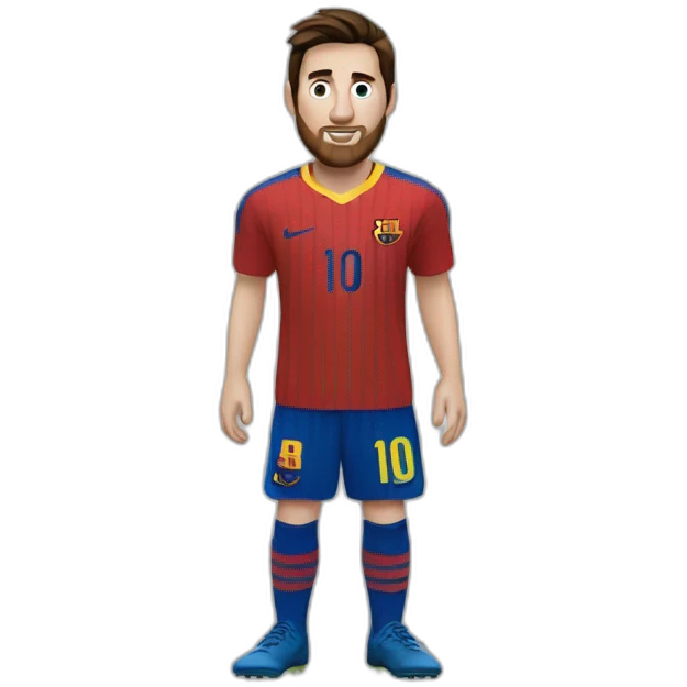 Messi-play-giga emoji
