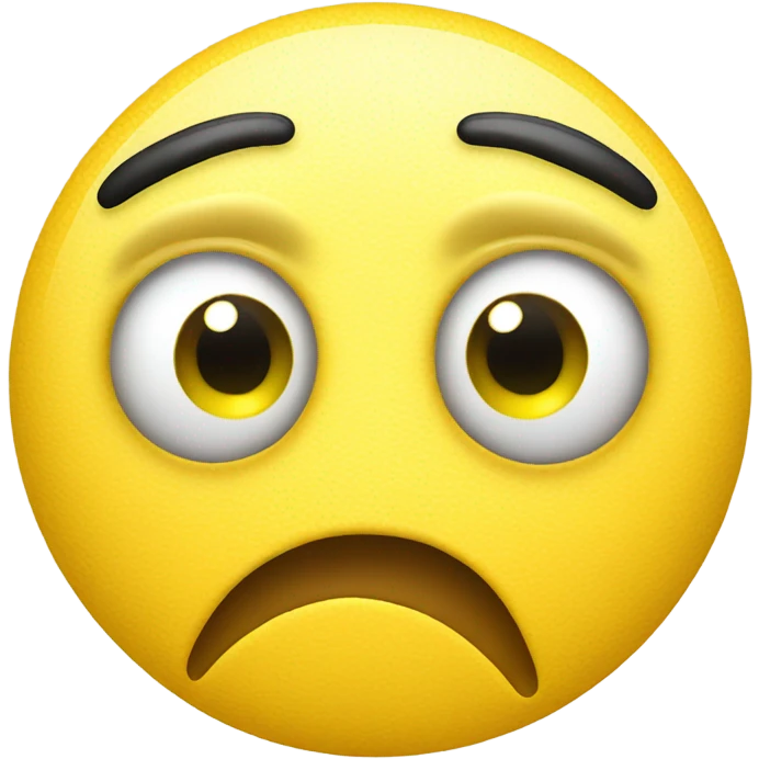 Yellow emoji sick with snot dripping down nose emoji