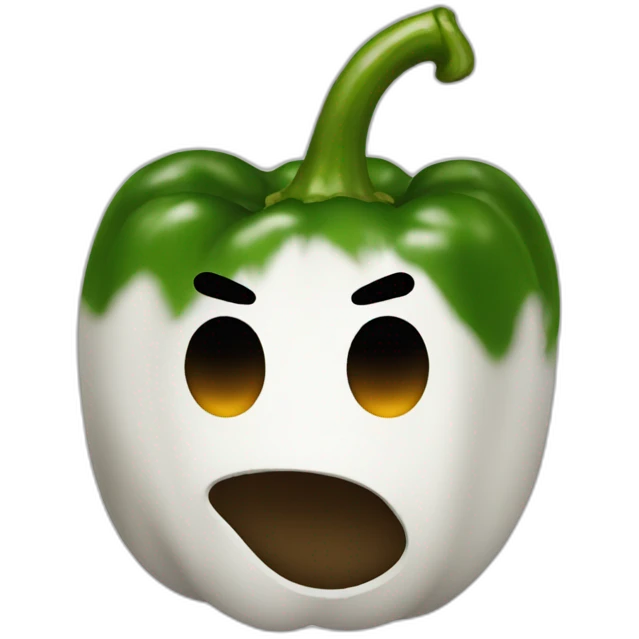 black-bellpepper emoji