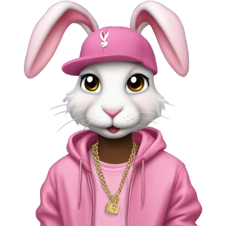pink playboi bunny emoji