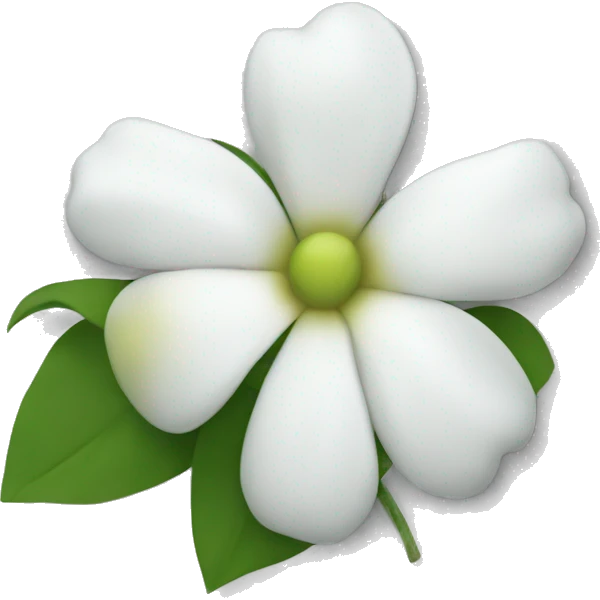 whithe flower emoji