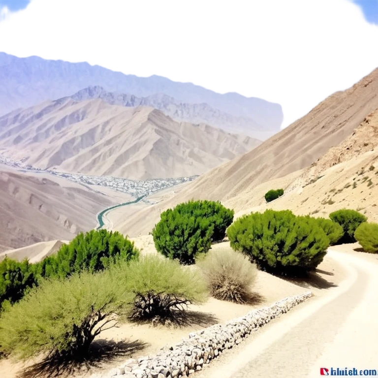 یک پرچم که بالاش سبز و پایینش قرمز و وسطش سفید به همراه نماد خورشید emoji