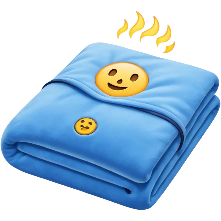 electric blanket no smiley no face emoji