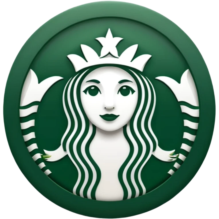 SMİLAR STARBUCKS LOGO emoji