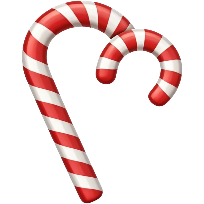 baston de caramelo curvo emoji