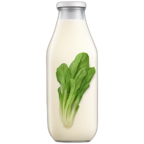 Vegetable milk emoji