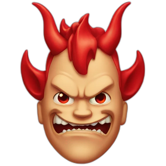 Devil with corwn emoji