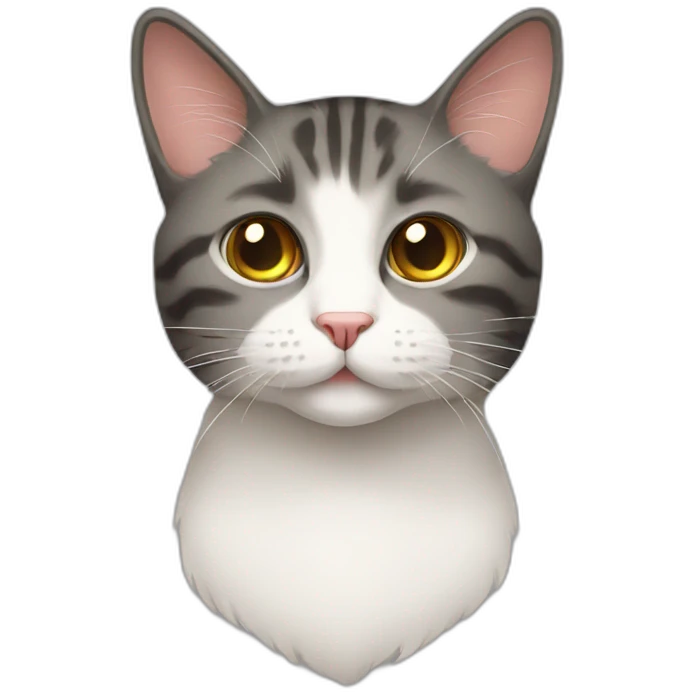Vector cat emoji