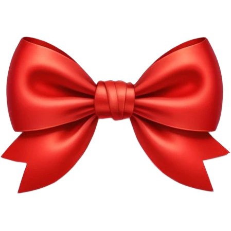 Laço vermelho emoji