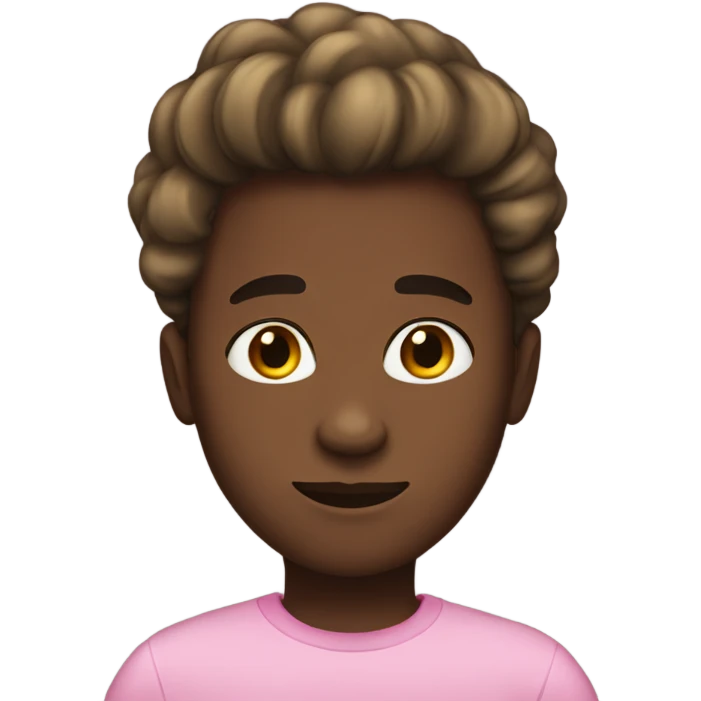 Gay black guy being fem. emoji