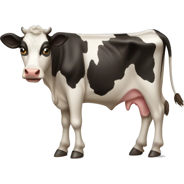cow with braces emoji