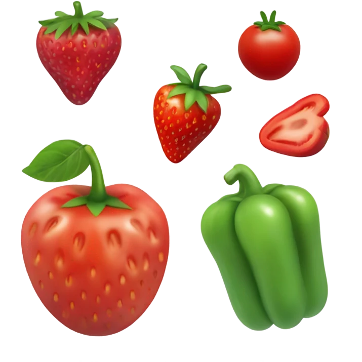 Red food emoji