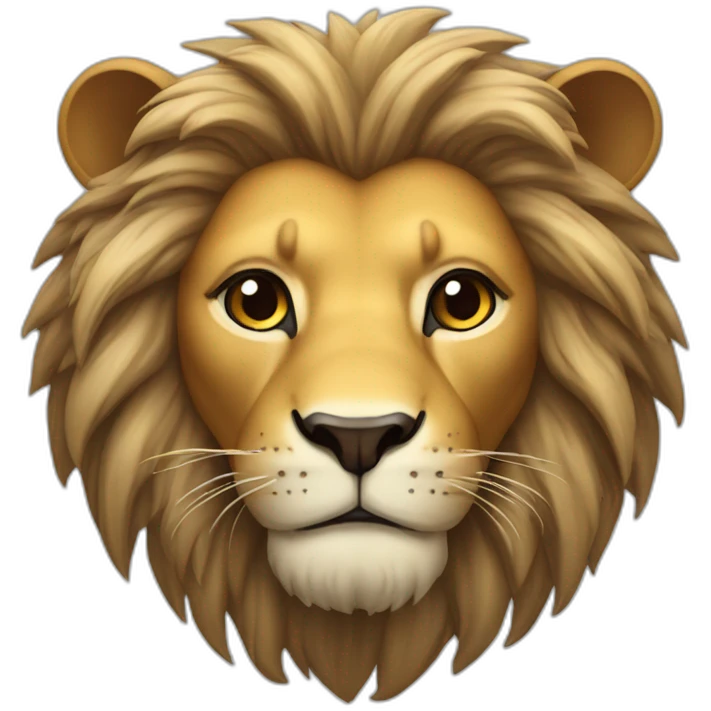 Lion cornu emoji