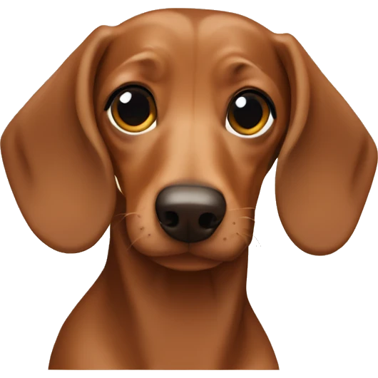 Dachshund  emoji