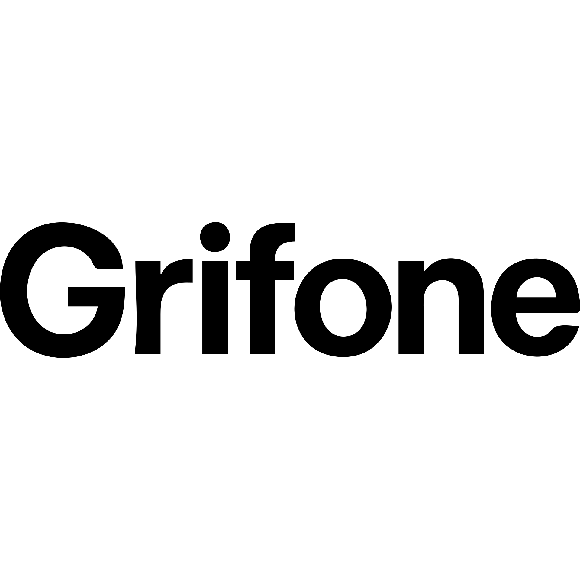 the word 'Grifone' in a bold modern style suitable for a logo emoji