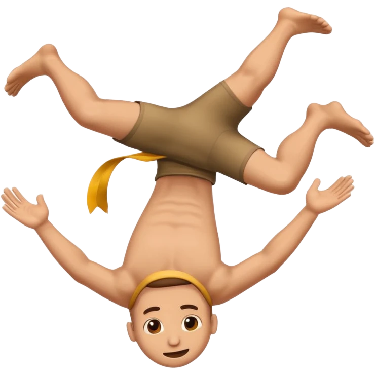… imagine an emoji of a guy doing a backflip and falling on his neck emoji