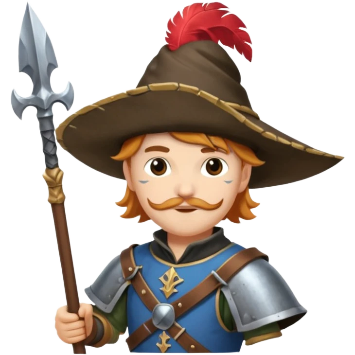 landsknecht, (keep the pose and the frame the same) emoji