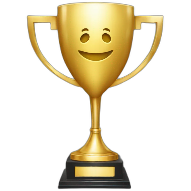 Trofeo platino emoji